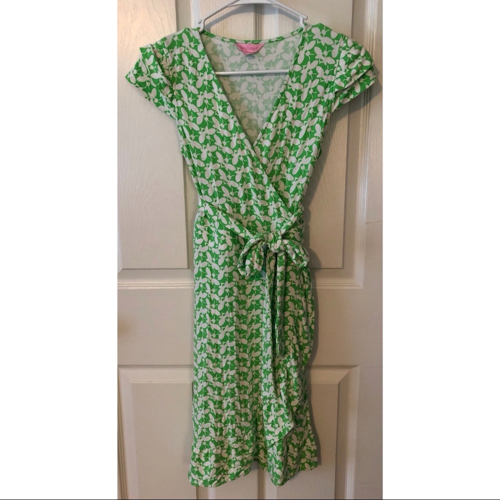 Lilly Pulitzer wrap dress